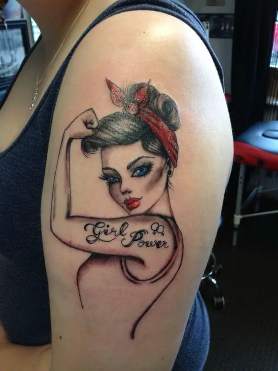 harley davidson pin up girl tattoos