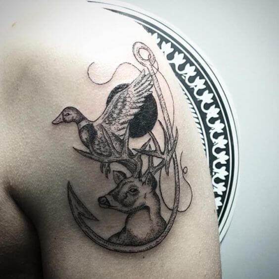 hunting tattoo