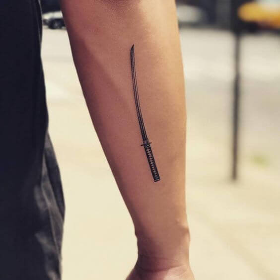 katana tattoo