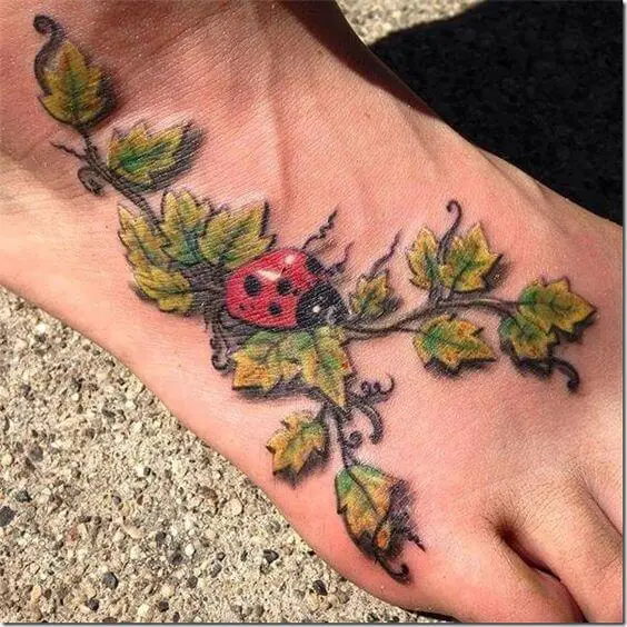 ladybugs tattoo