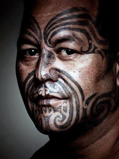 maori face tattoos