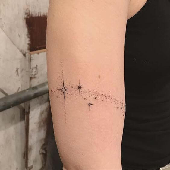 north star tattoo