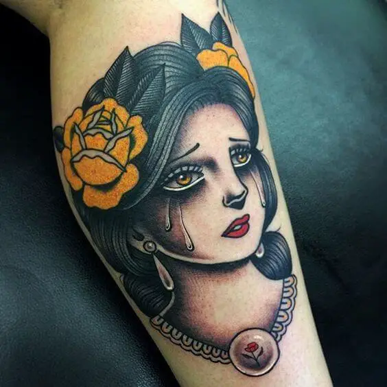 pin up tattoo