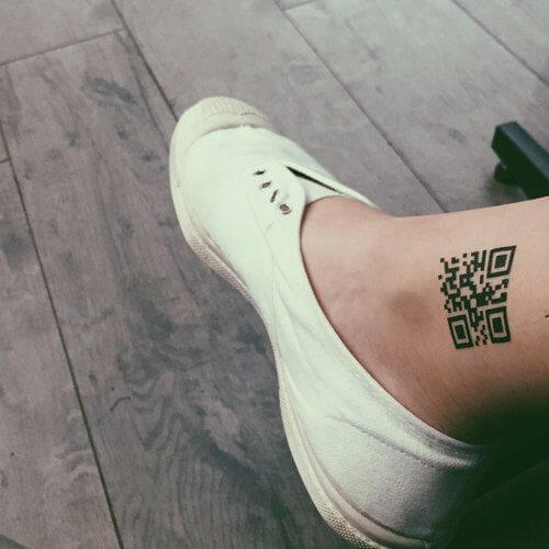 qr code tattoo
