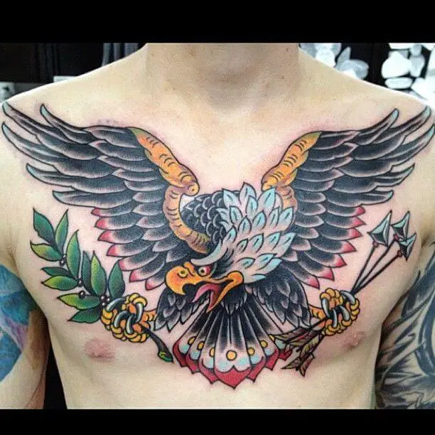 Owl Chest Piece By Kurt Brecheis Jr at Relic Tattoo Horsham PA  r tattoos