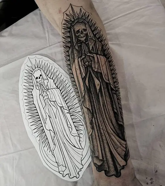 santa muerte tribal