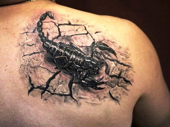 scorpion tattoo for men