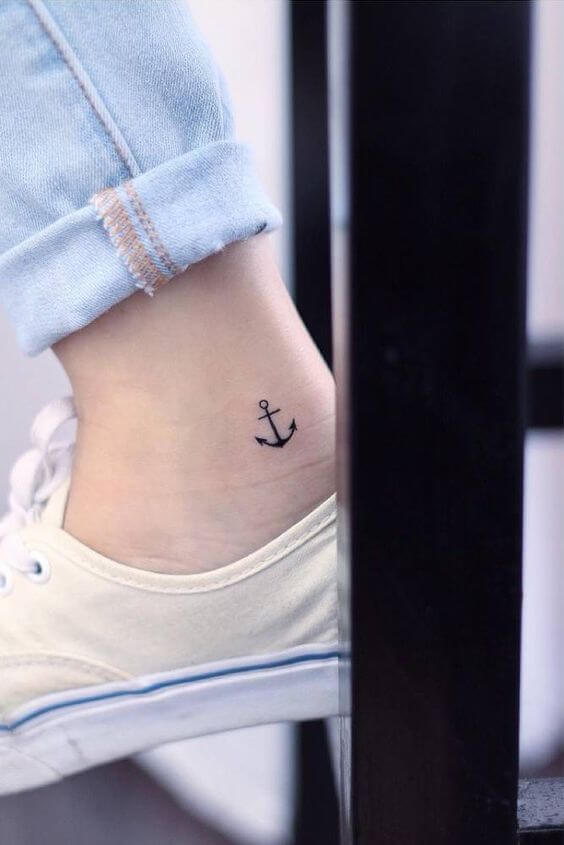 small Anchor tattoo