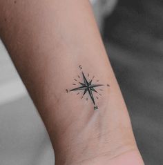 small Compass tattoo