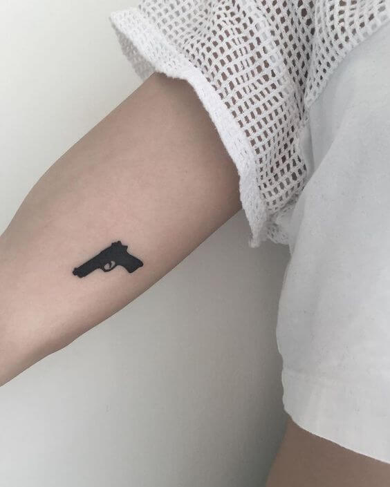 small Gun tattoo