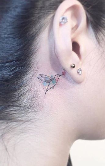 small Hummingbird tattoo