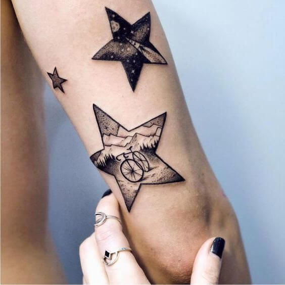 star tattoos