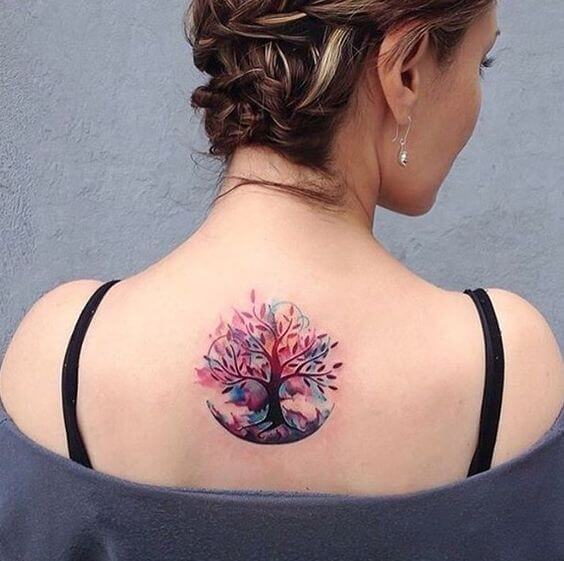 tree of life tattoo feminine