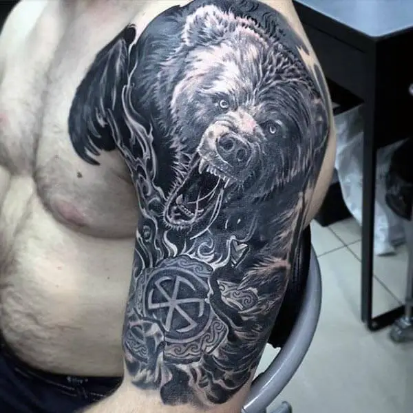 Bear tattoo