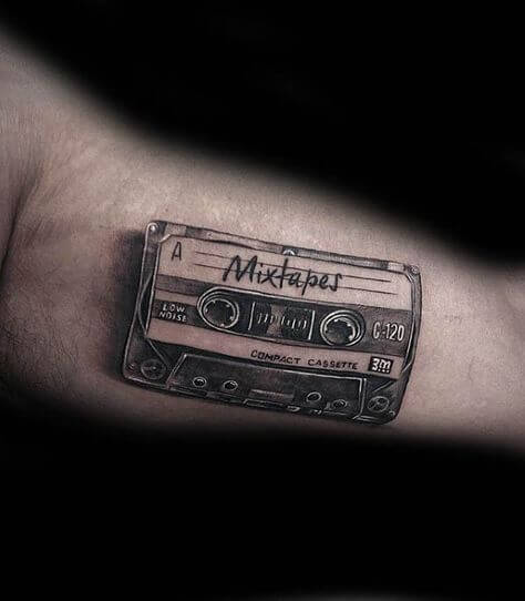 Cassettes tattoo