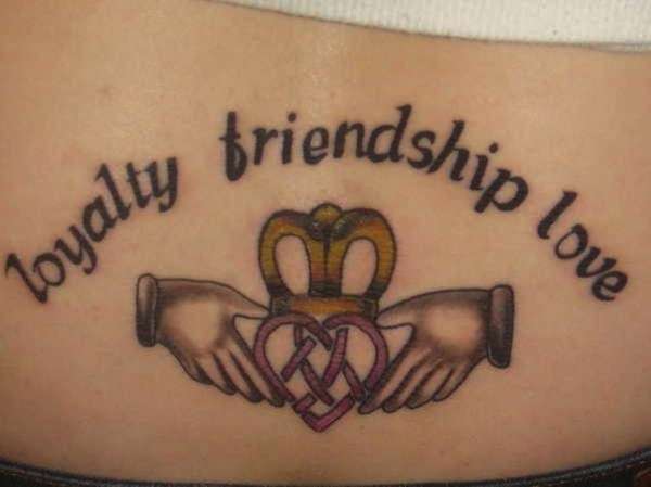 Friendship loyalty tattoo