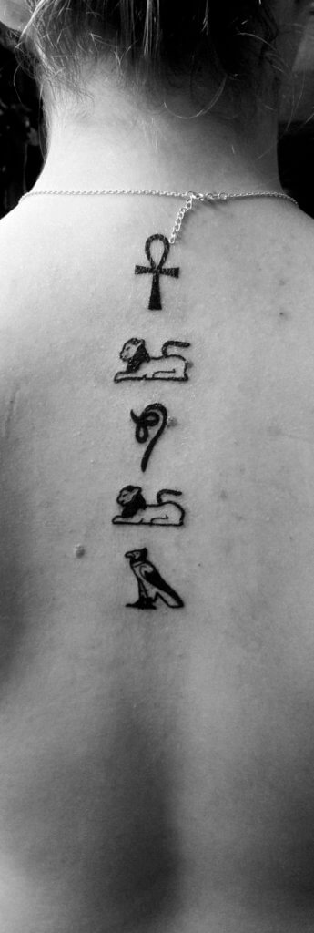 Hieroglyphs Tattoo