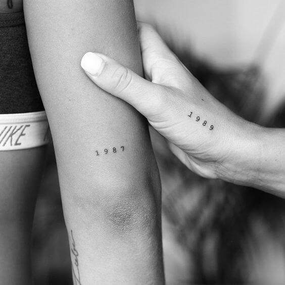 Matching Couple Tattoos