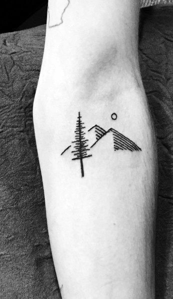 Simple Mountain Tattoo by sHavYpus on DeviantArt