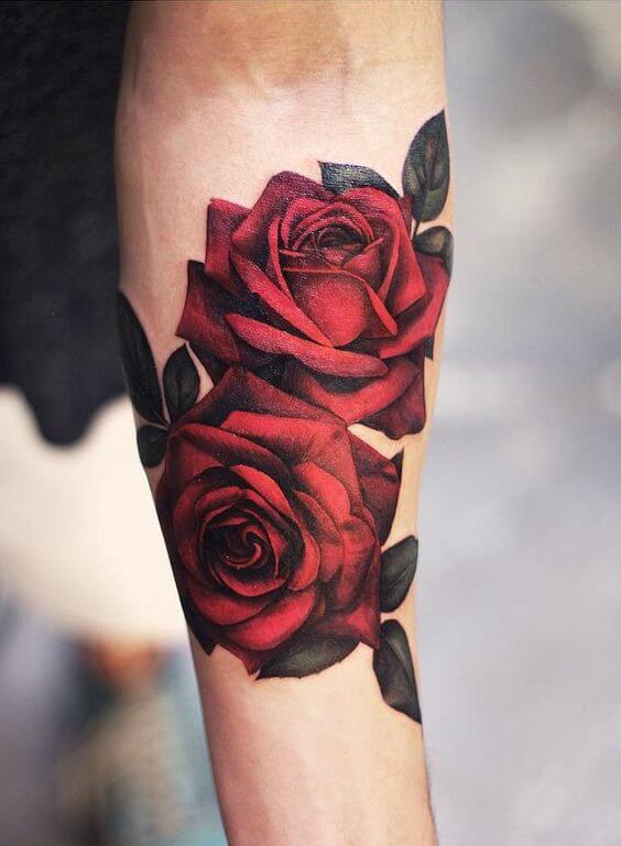 Rose tattoos