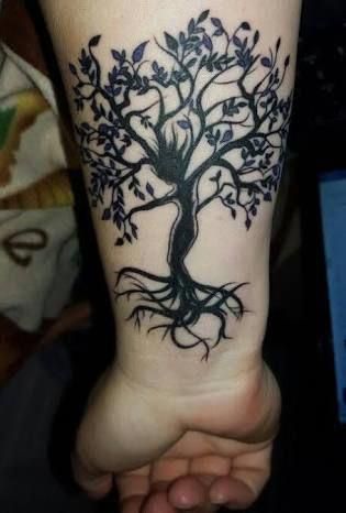 Tree Woman tattoo