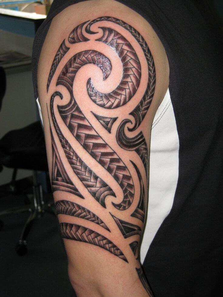 Tribal Bicep Tattoos