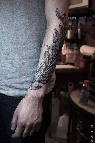 bay leaves tattoo