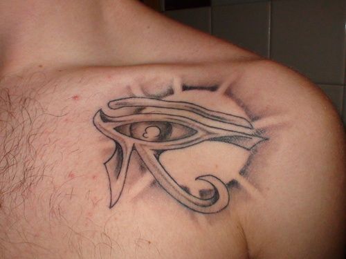 egyptian sun god tattoo