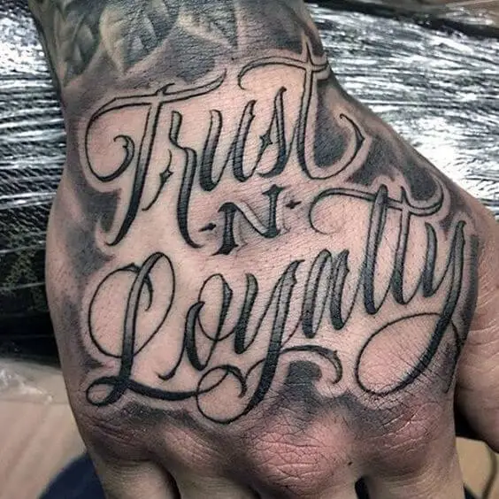 10 Realize Everyone Aint Loyal Tattoo Design Ideas For Men  Women   EntertainmentMesh