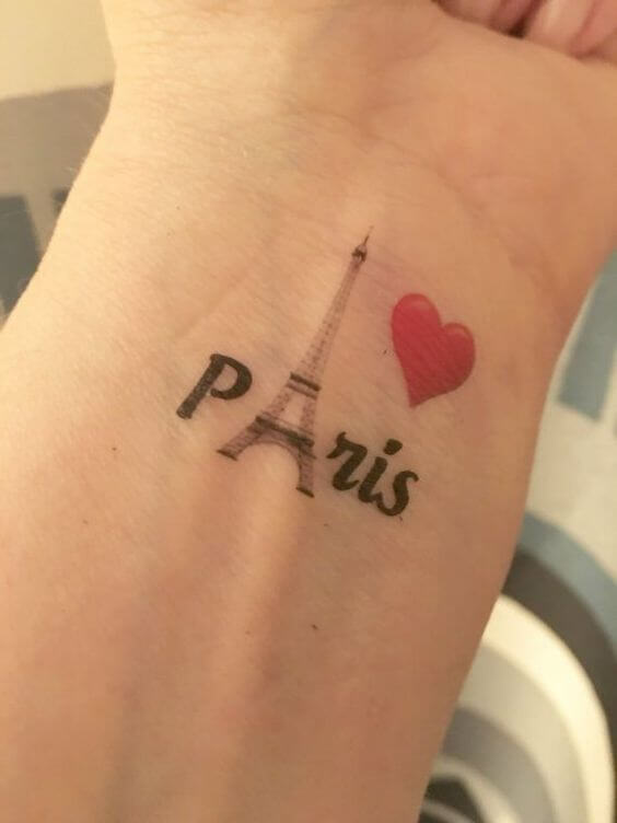 paris tattoo ideas eiffel towers