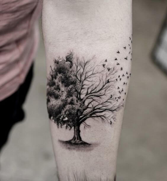 tree tattoo