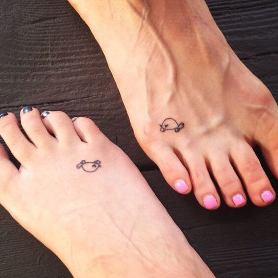 turtle tattoo for couples