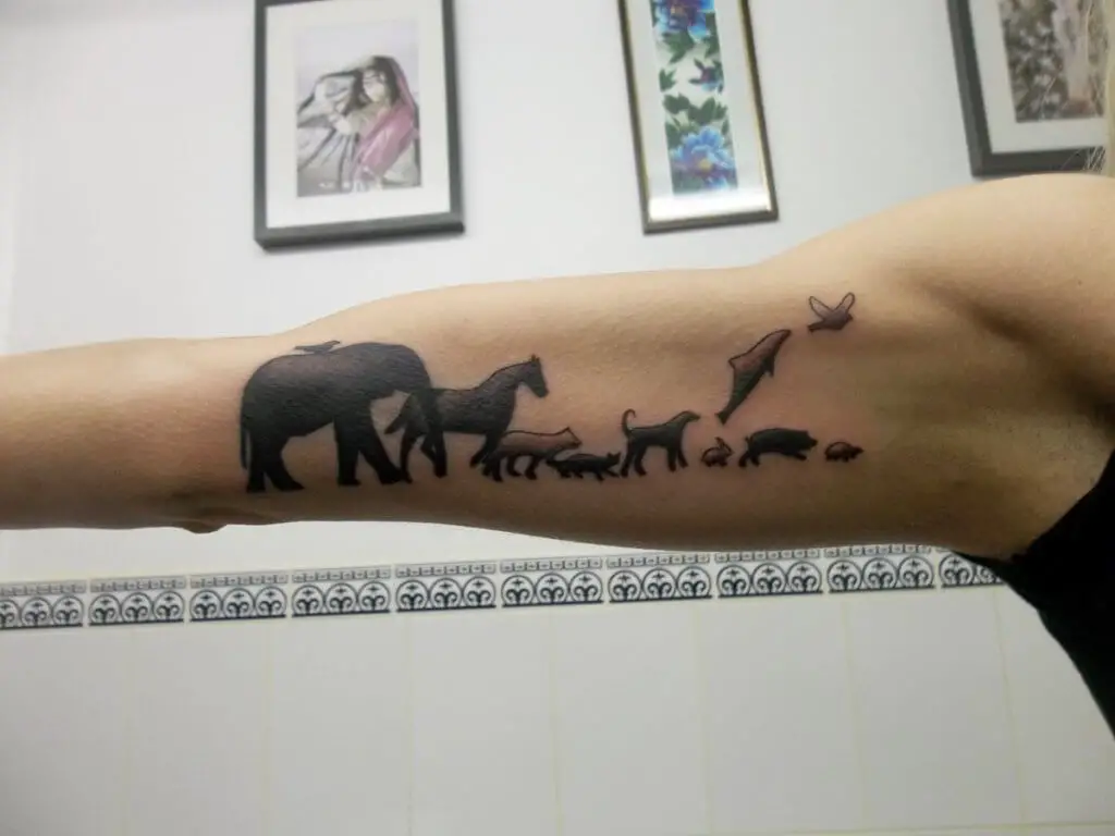 Animal Family Tattoos