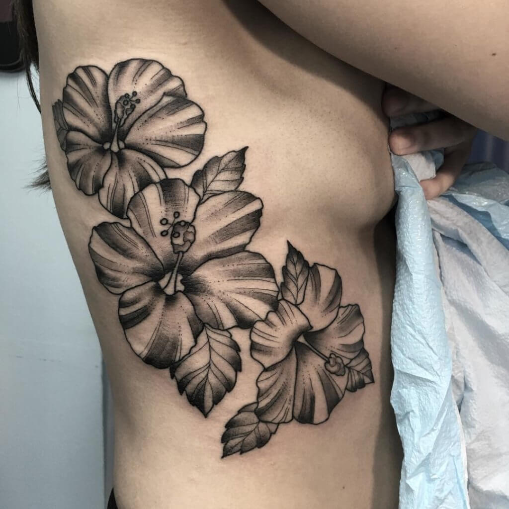 80 Hibiscus Tattoo Designs For Men  Flower Ink Ideas