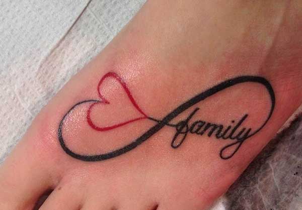 Infinity Family Tattoo