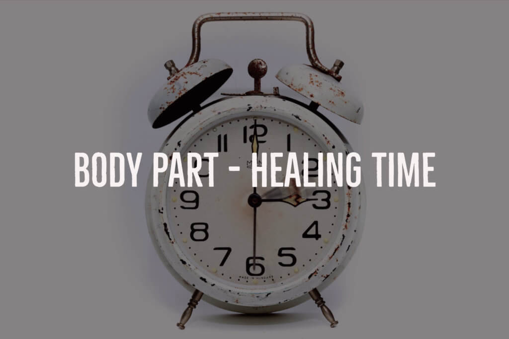 BODY PART - HEALING TIME