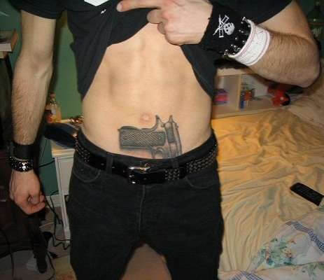 Gun Tattoos Meanings Designs and Ideas  TatRing
