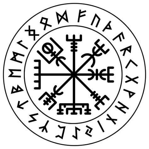 celtic Rune signs tattoo