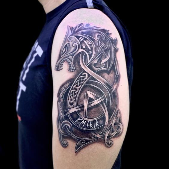 celtic dragon tattoos