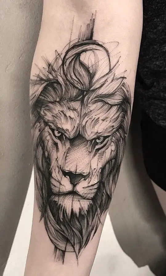 lion tattoo