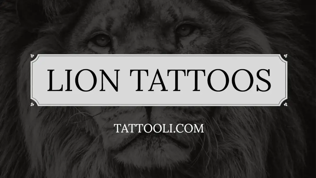 50 Amazing Lion Tattoos with Meanings  Body Art Guru