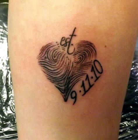 fingerprint tattoo