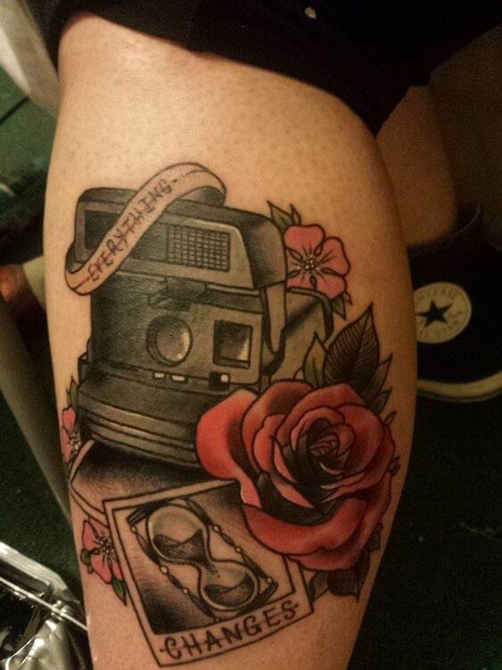 Camera Tattoo Designs - Best 14 Ideas ( With Pictures ) 