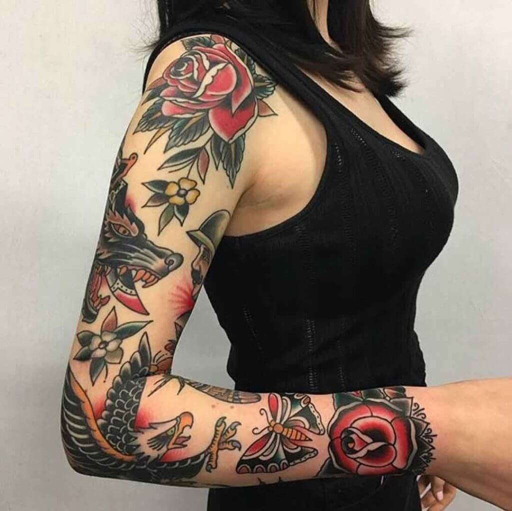 sleeve tattoos for women