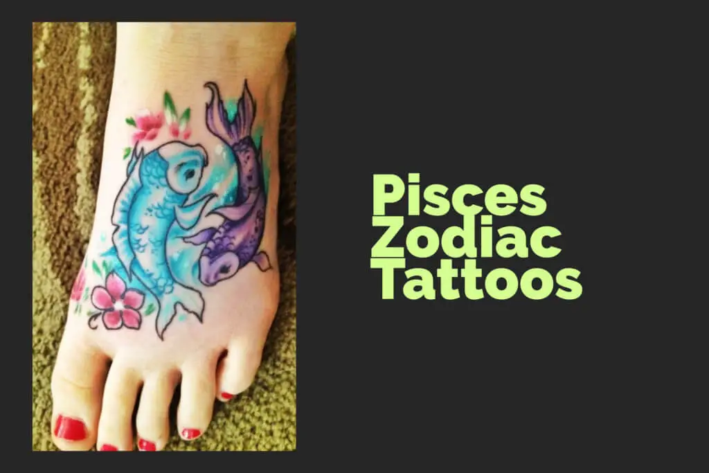 Pisces Zodiac Tattoos