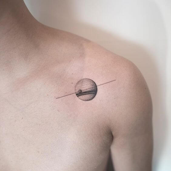 Saturn tattoo