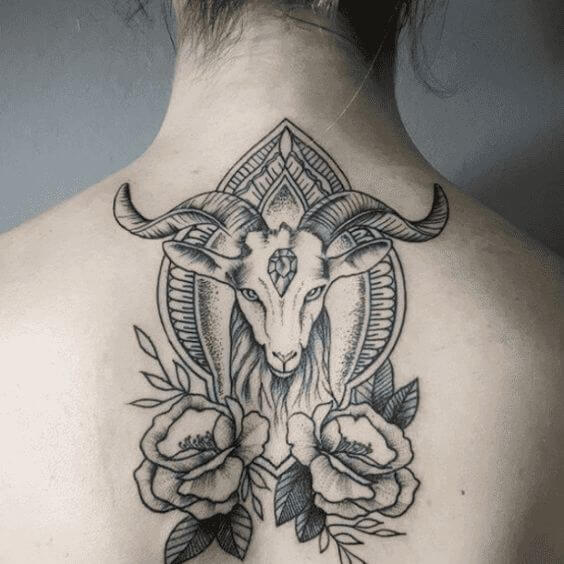 sea goat tattoo