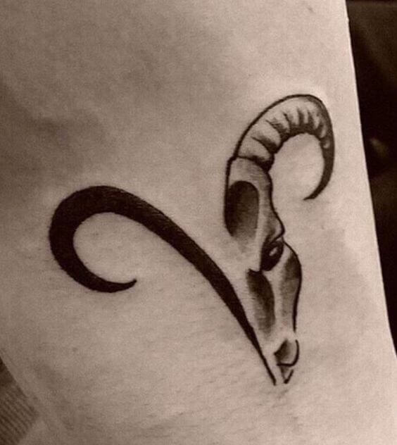 small capricorn tattoo