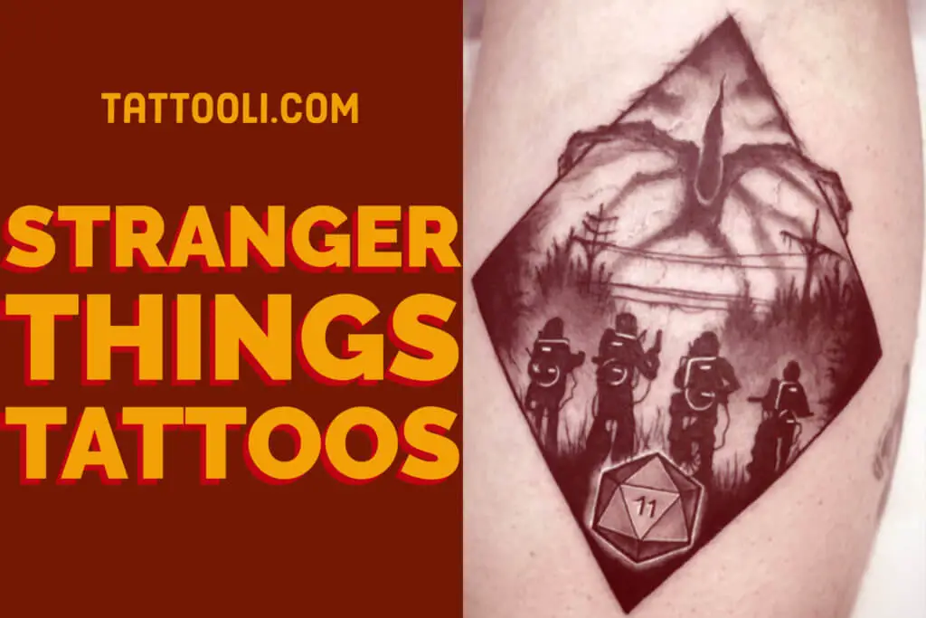 Stranger things tattoos