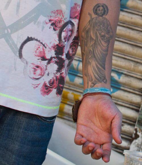 san judas tadeo in Tattoos  Search in 13M Tattoos Now  Tattoodo